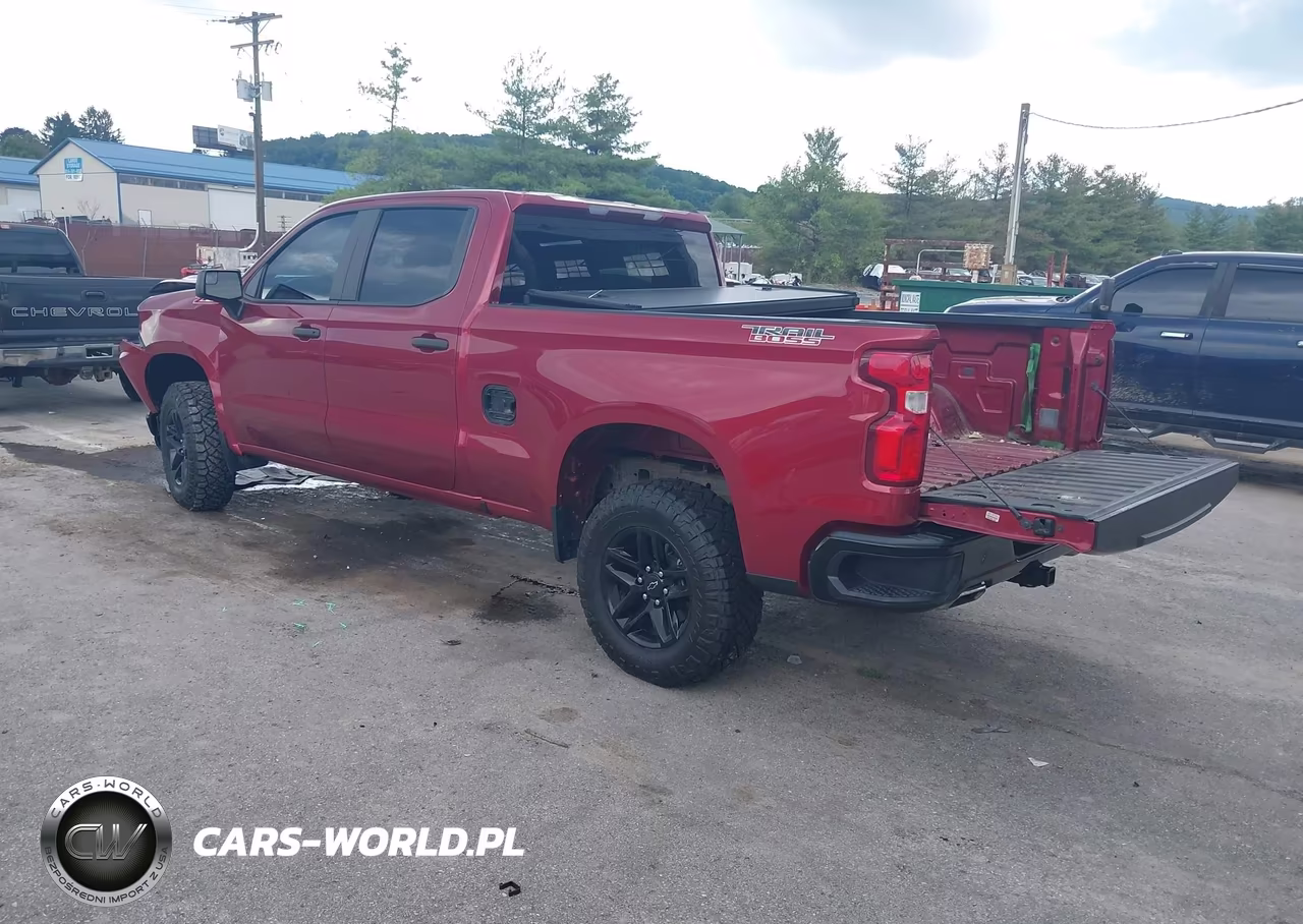2020 Chevrolet Silverado 1500 4Wd Standard Bed Custom Trail Boss VIN:3GCPYCEF1LG195984 - 3
