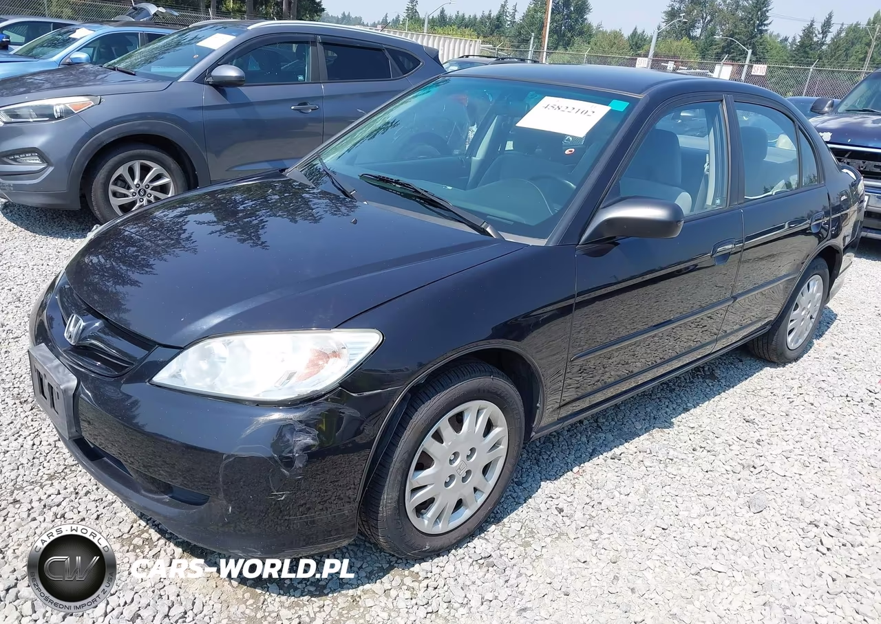 2004 Honda Civic Lx VIN:2HGES166X4H505466 - 2