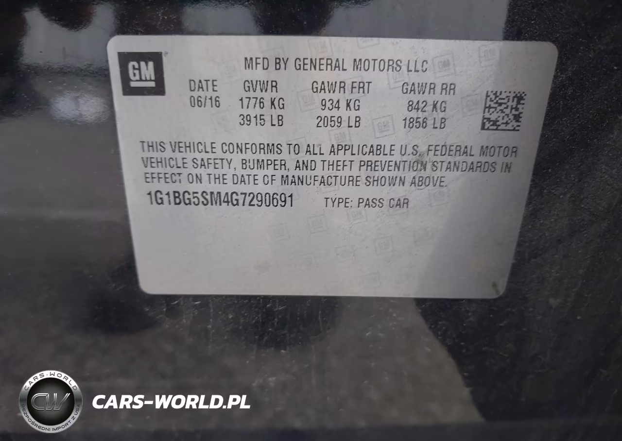 2016 Chevrolet Cruze Premier Auto VIN:1G1BG5SM4G7290691 - 9