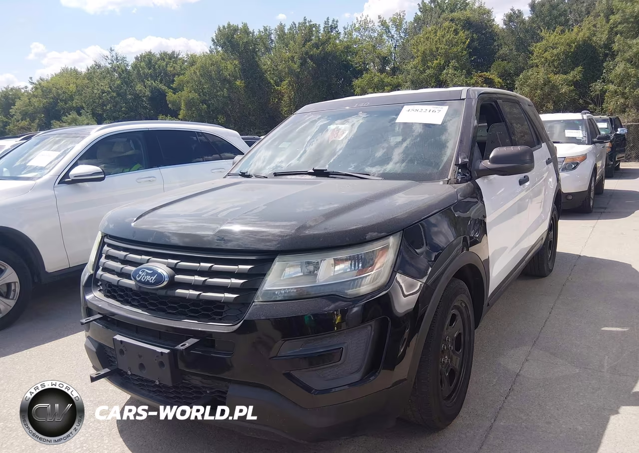 2017 Ford Utility Police Interceptor VIN:1FM5K8AR6HGA36463 - 2