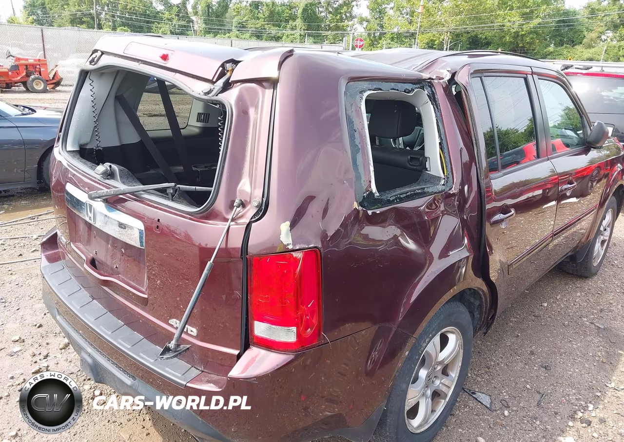 2014 Honda Pilot Ex-L VIN:5FNYF4H5XEB025702 - 6