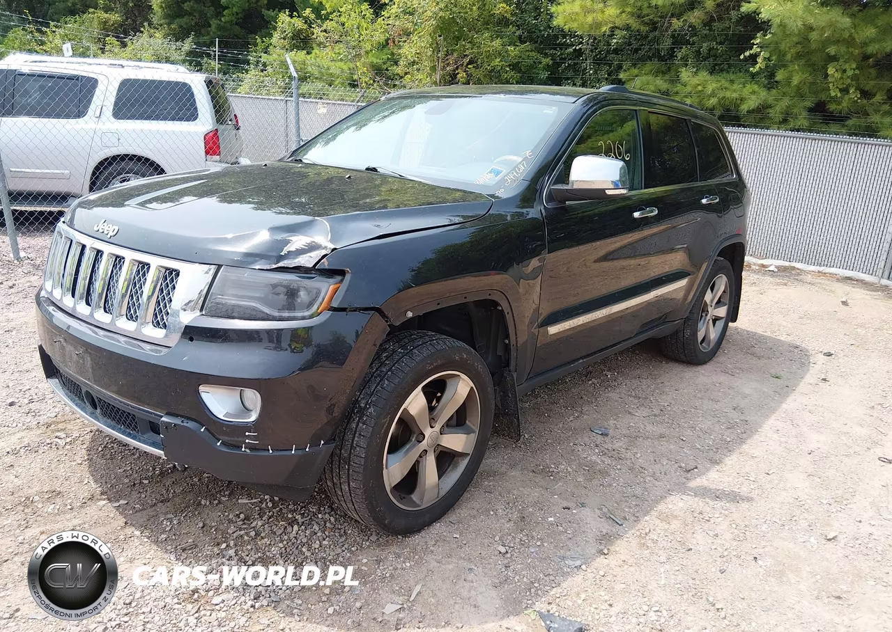 2013 Jeep Grand Cherokee Overland VIN:1C4RJFCT4DC522518 - 2