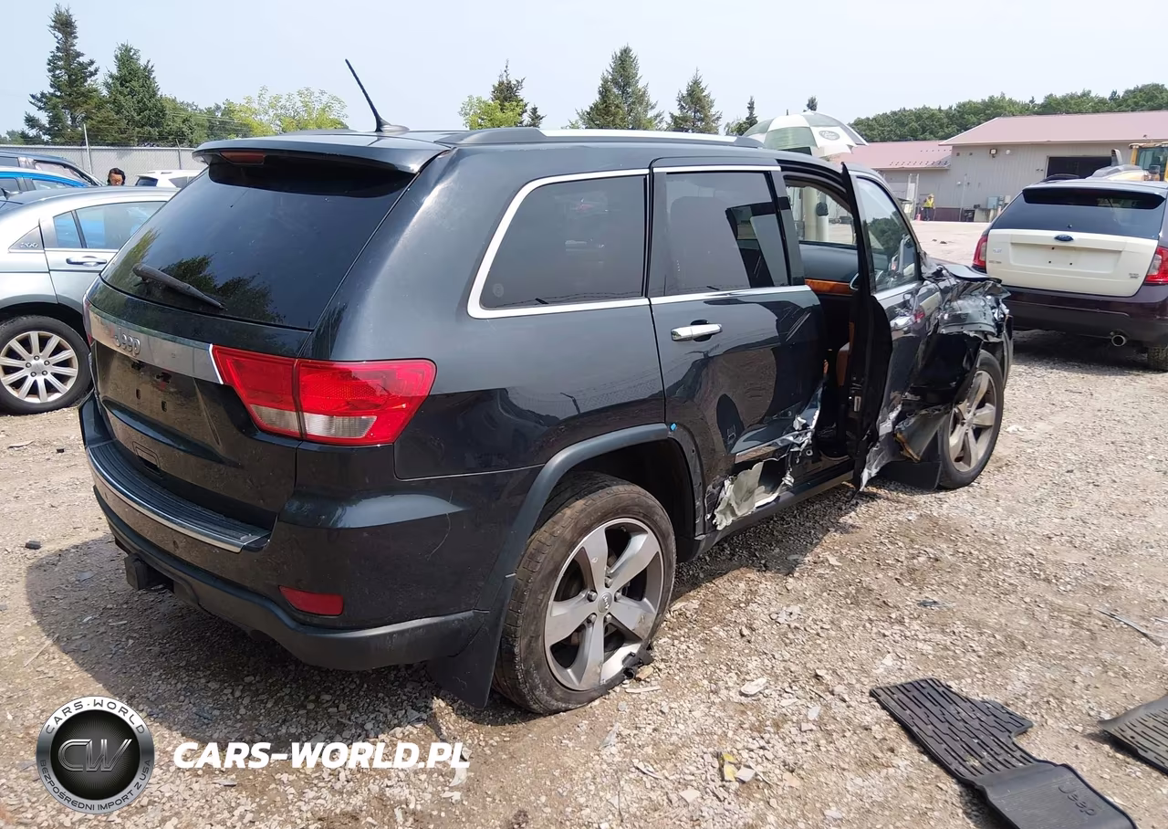 2013 Jeep Grand Cherokee Overland VIN:1C4RJFCT4DC522518 - 4