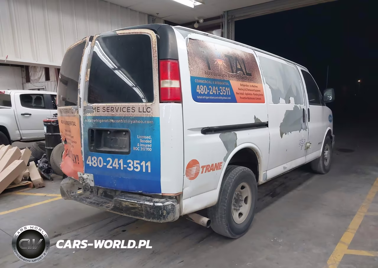 2006 Chevrolet Express Work Van VIN:1GCGG25V961206897 - 4