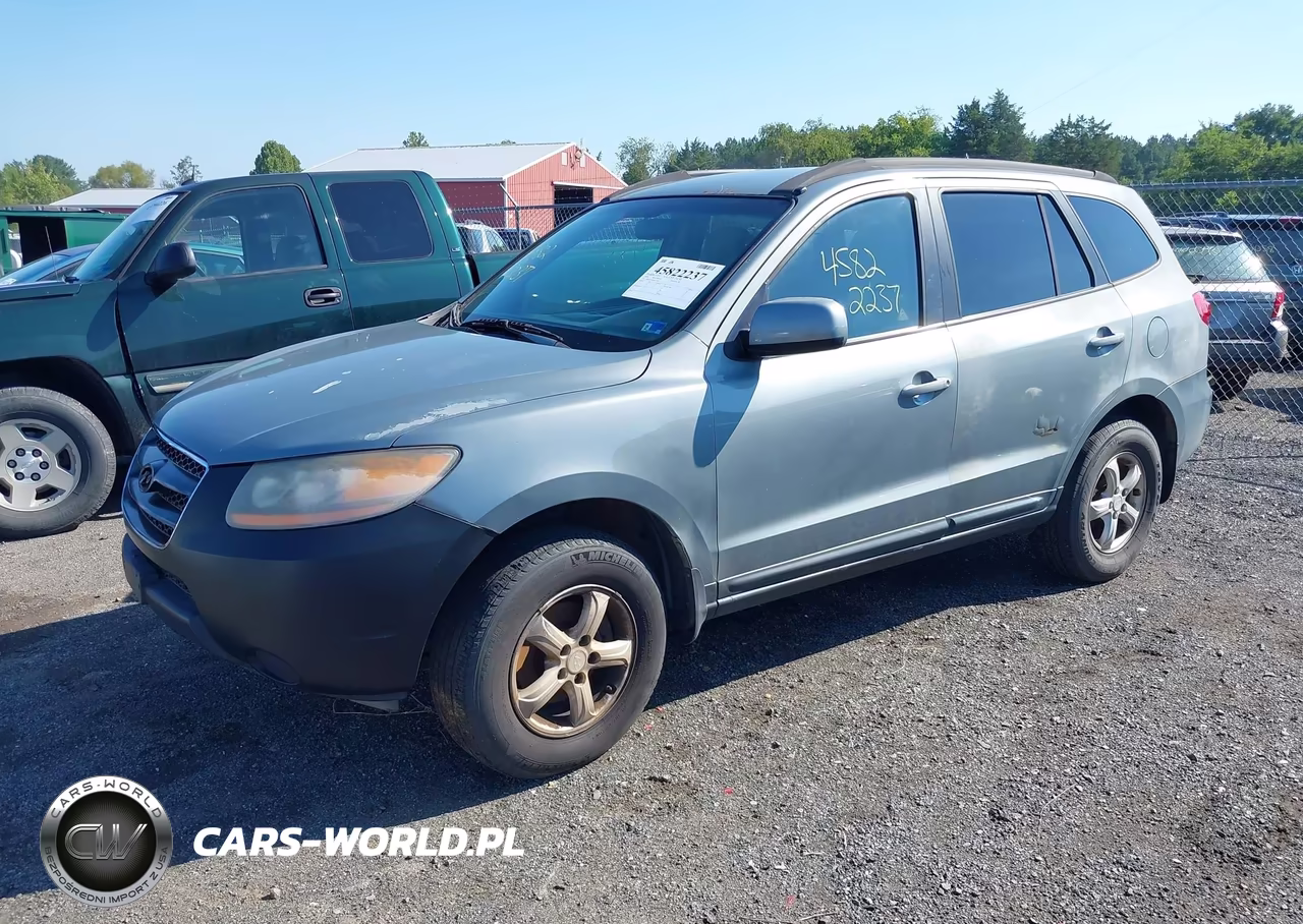2008 Hyundai Santa Fe Gls VIN:5NMSG13DX8H177904 - 2