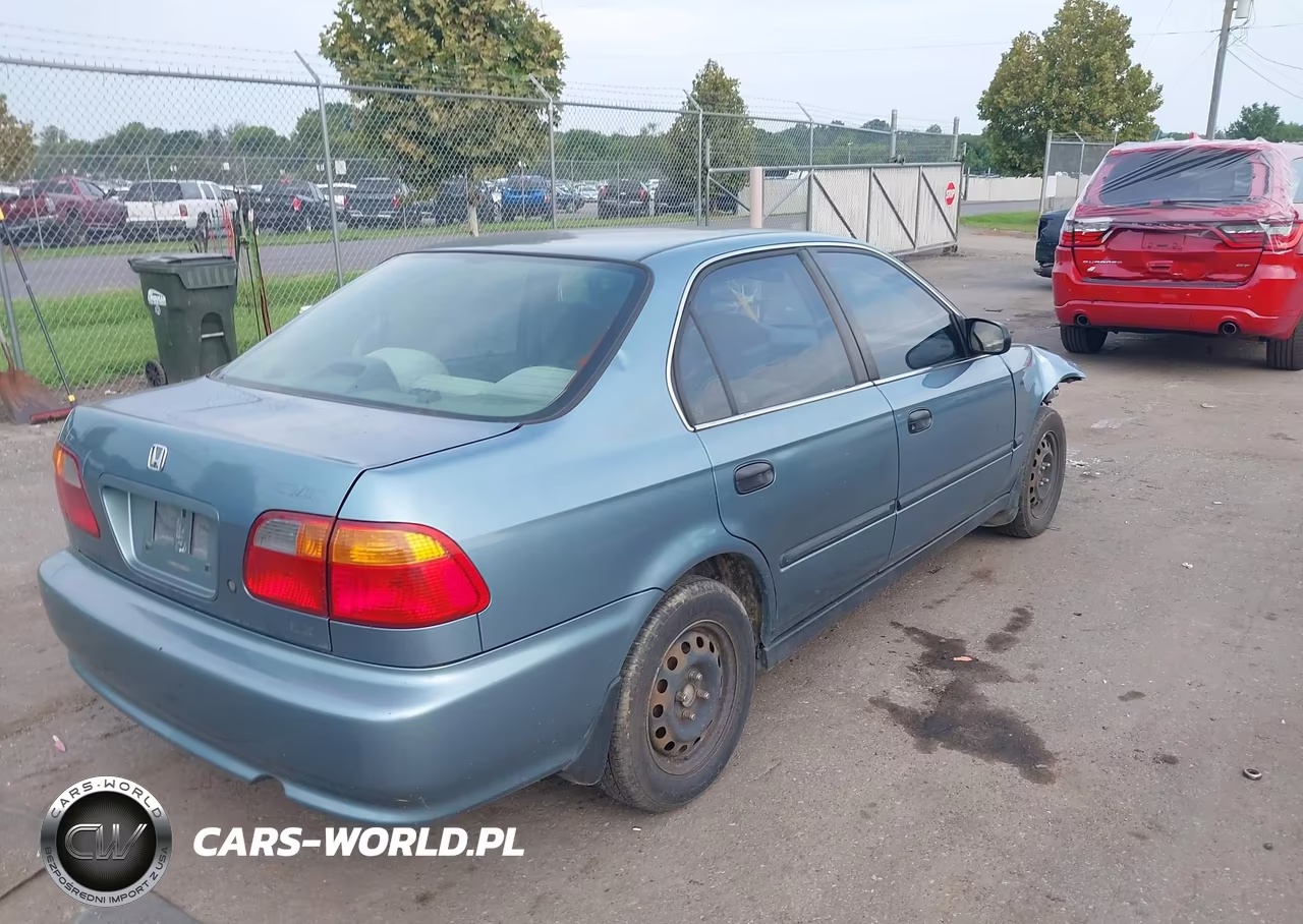 2000 Honda Civic Lx VIN:1HGEJ6678YL036041 - 4