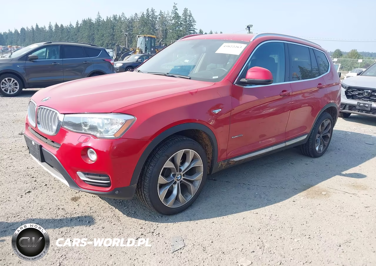 2017 BMW X3 Sdrive28I VIN:5UXWZ7C36H0X41472 - 2