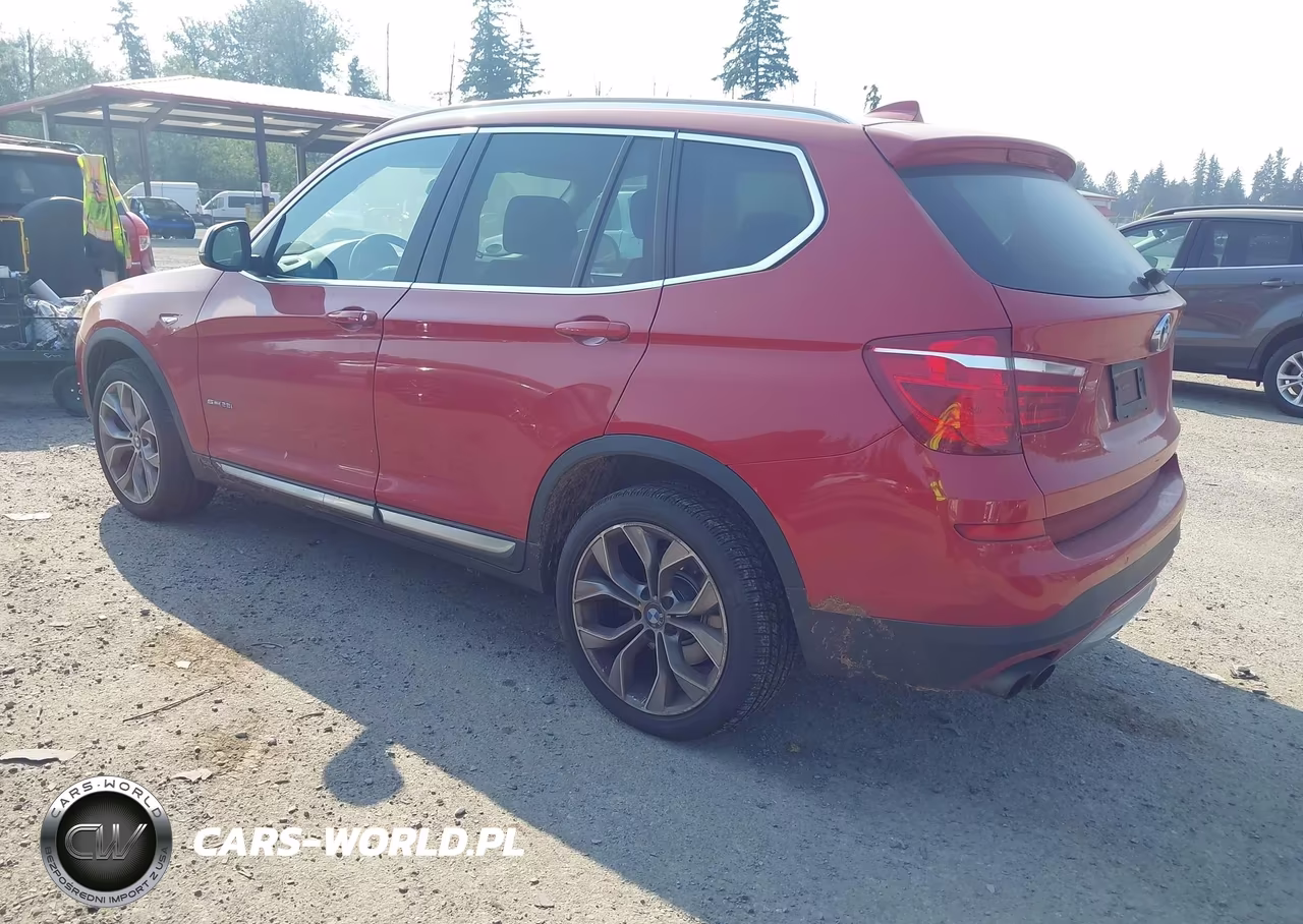 2017 BMW X3 Sdrive28I VIN:5UXWZ7C36H0X41472 - 3