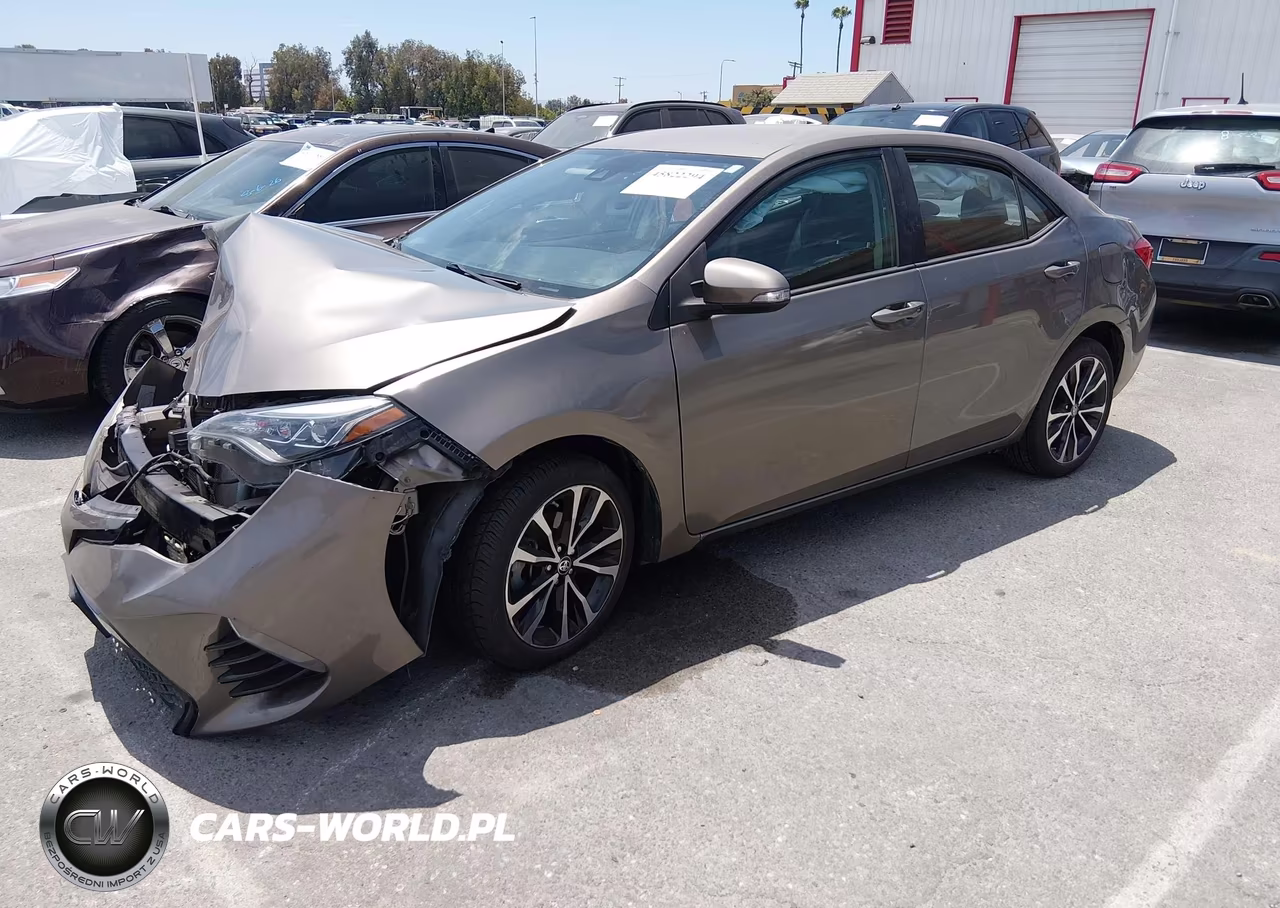 2018 Toyota Corolla Se VIN:5YFBURHE0JP777867 - 2