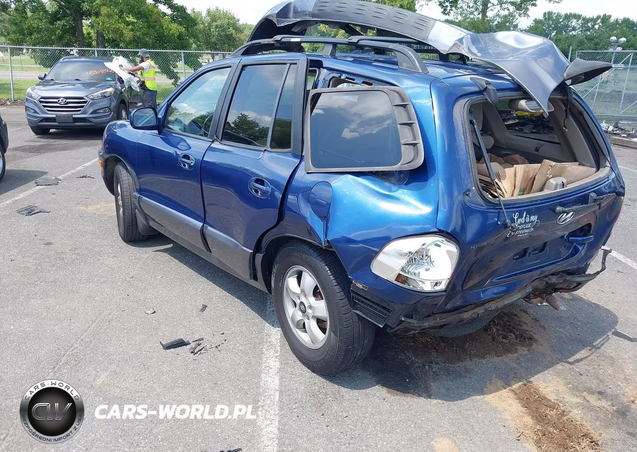 2006 Hyundai Santa Fe Gls VIN:KM8SC73D36U092323 - 3
