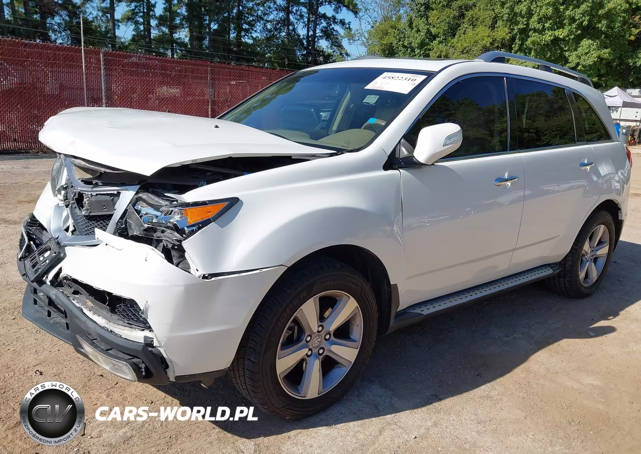2012 Acura Mdx VIN:2HNYD2H20CH512893 - 2