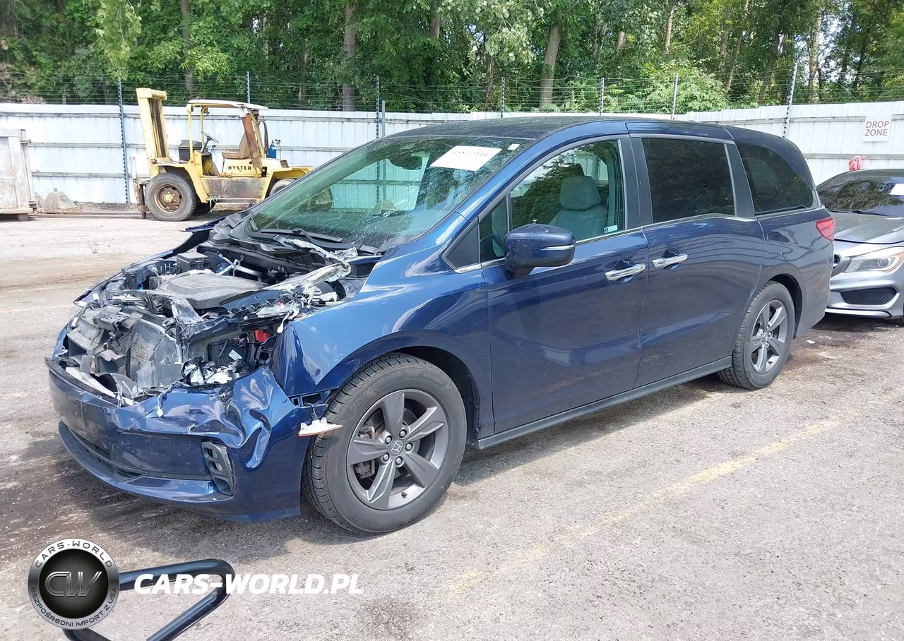 2022 Honda Odyssey Ex VIN:5FNRL6H59NB035257 - 2
