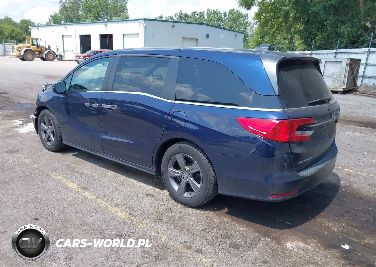 2022 Honda Odyssey Ex VIN:5FNRL6H59NB035257 - 3