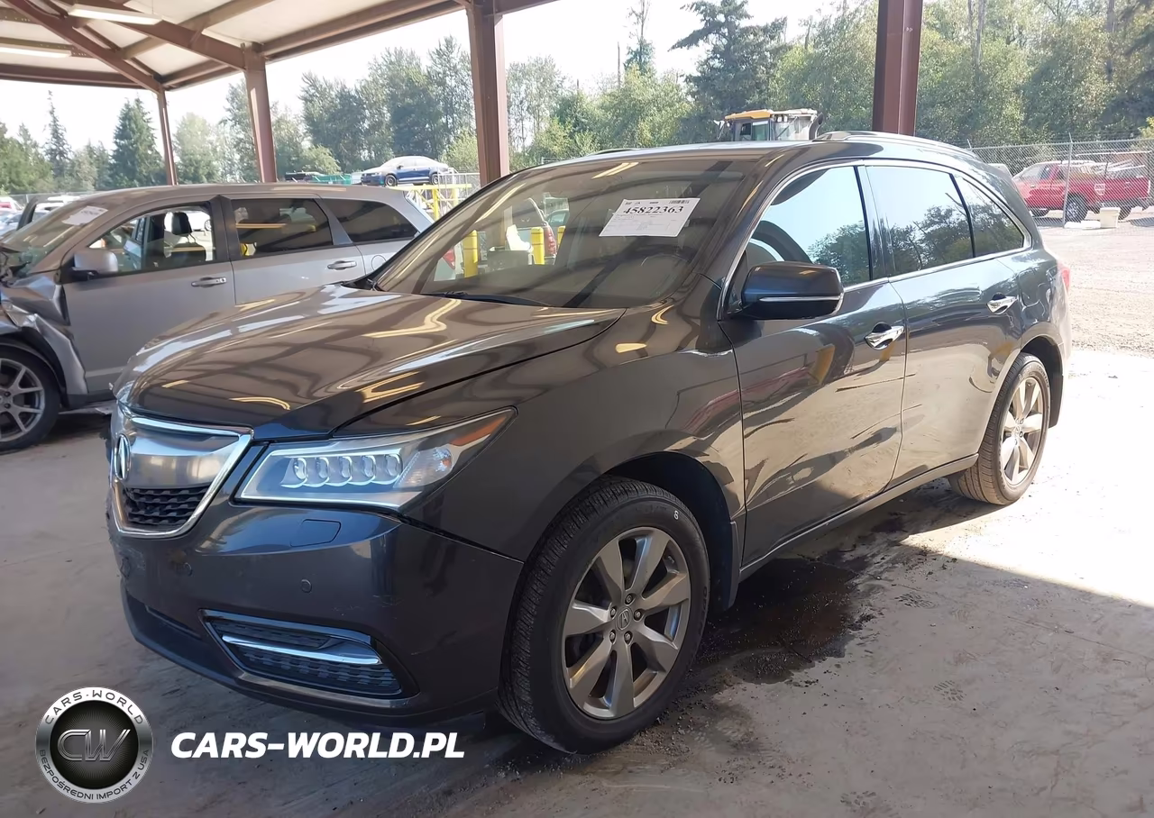 2014 Acura Mdx Advance Pkg W-Entertainment Pkg VIN:5FRYD4H82EB502766 - 2