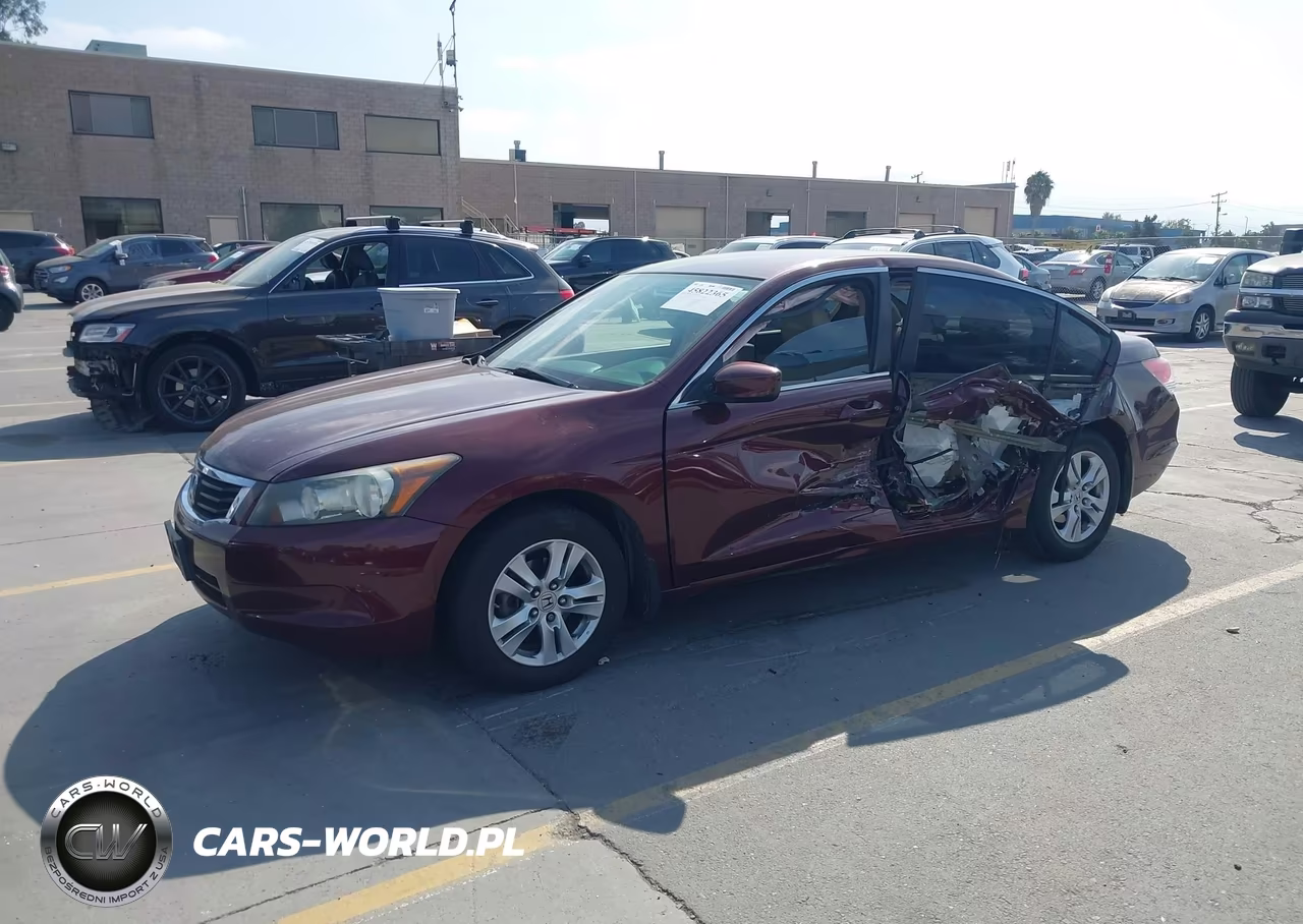 2010 Honda Accord 2.4 Lx-P VIN:1HGCP2F46AA045858 - 2