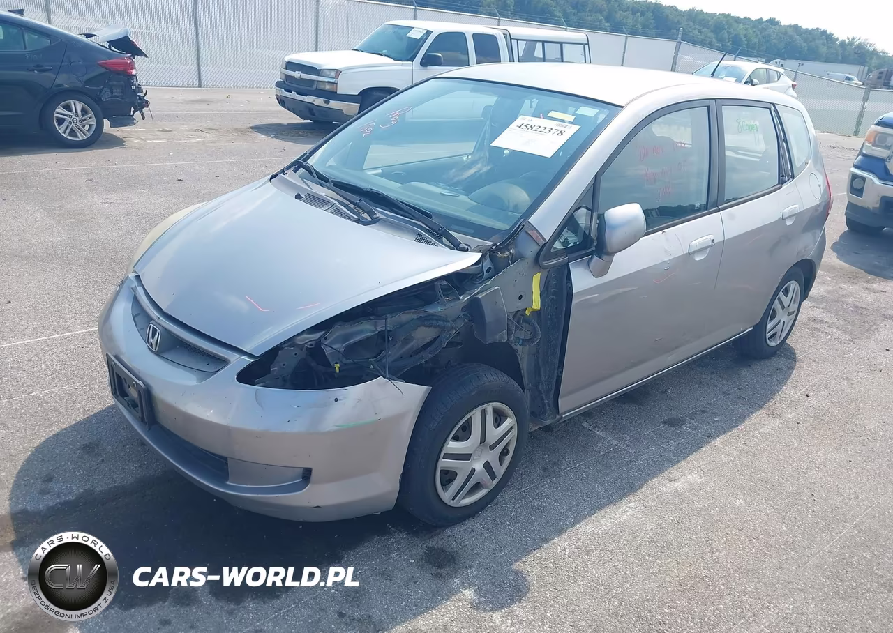 2007 Honda Fit VIN:JHMGD38457S012007 - 2