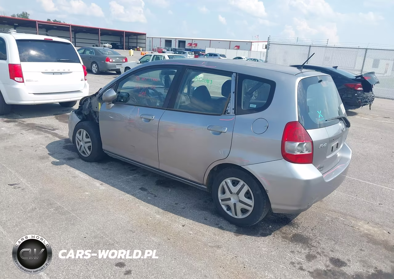 2007 Honda Fit VIN:JHMGD38457S012007 - 3