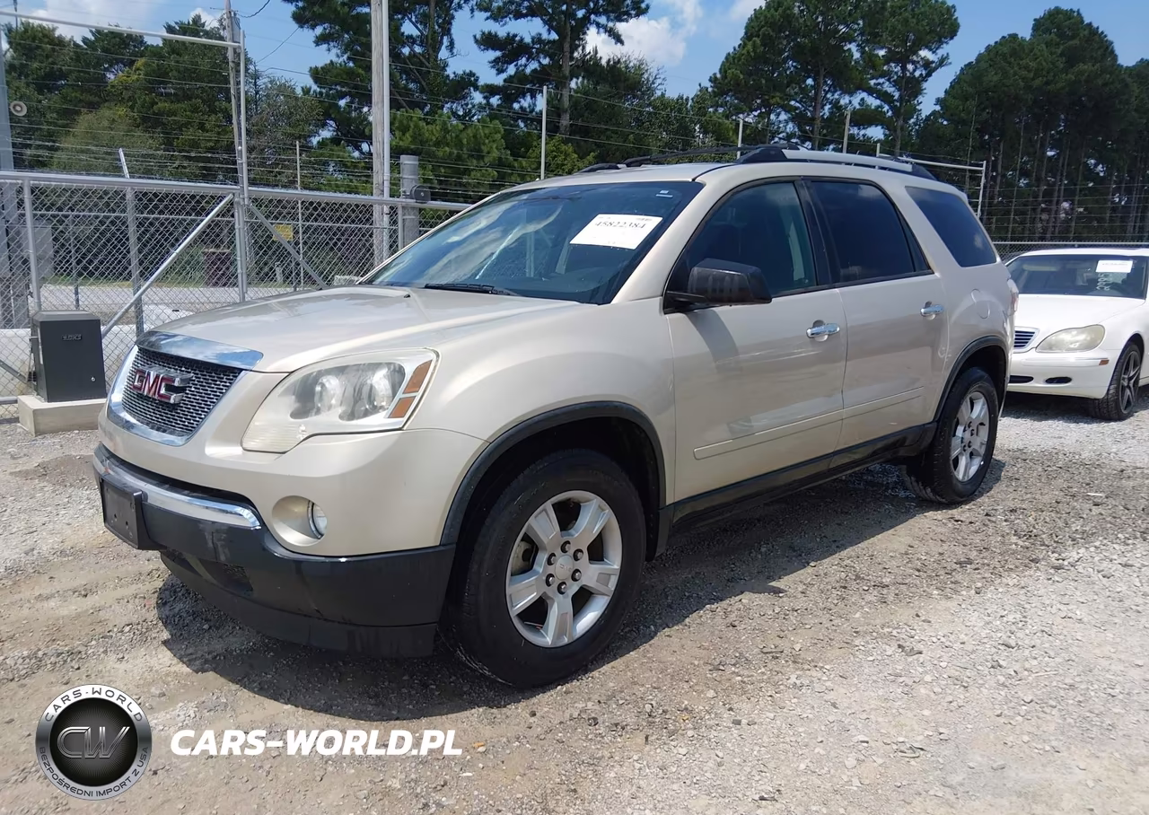 2012 GMC Acadia Sle VIN:1GKKRPED7CJ276634 - 2