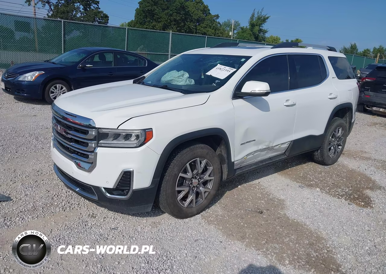 2021 GMC Acadia Awd Slt VIN:1GKKNUL48MZ138987 - 2