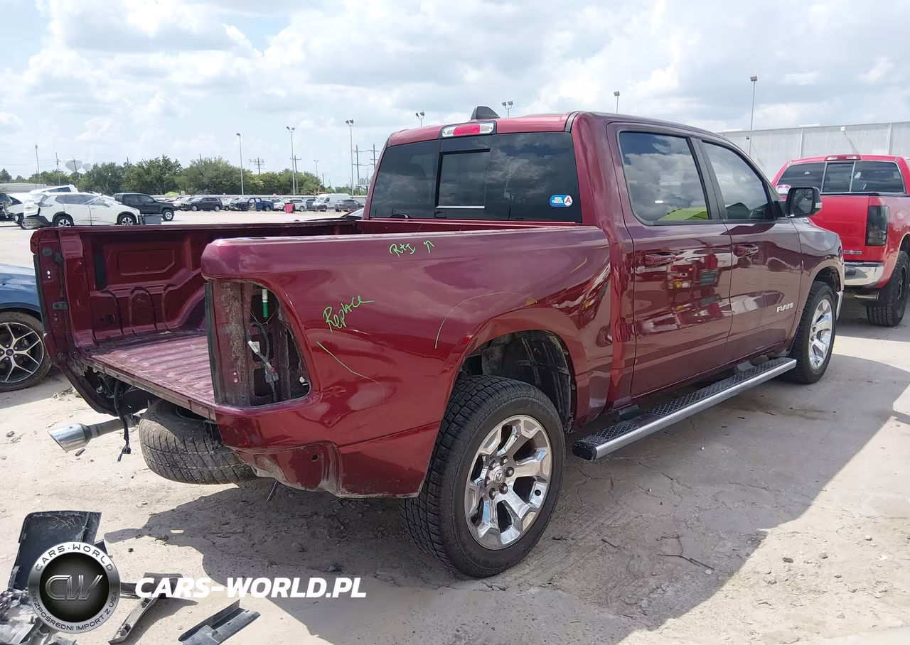 2021 Ram 1500 Lone Star 4X2 5'7 Box VIN:1C6RREFT6MN711231 - 4