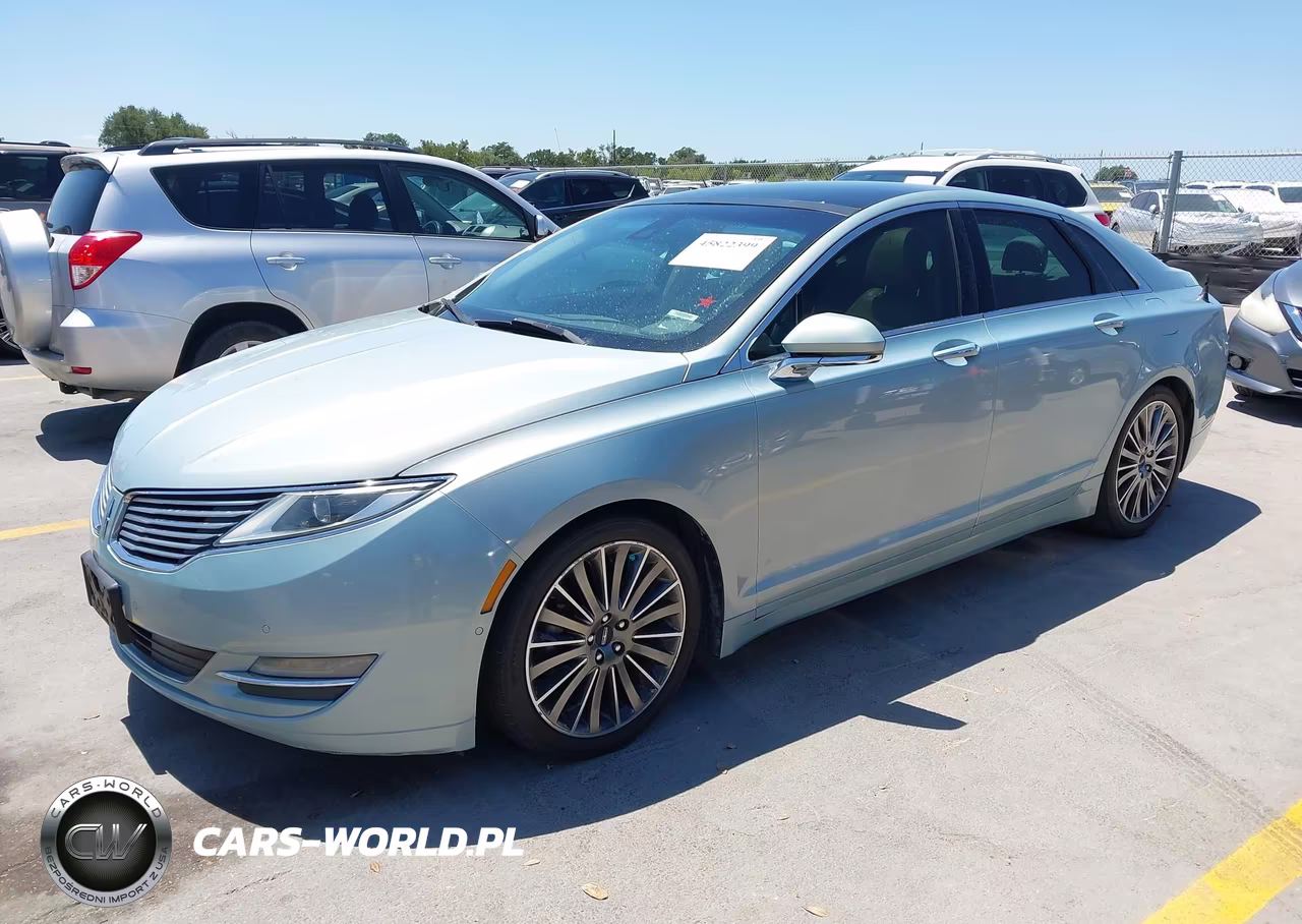 2014 Lincoln Mkz Hybrid VIN:3LN6L2LU8ER807302 - 2