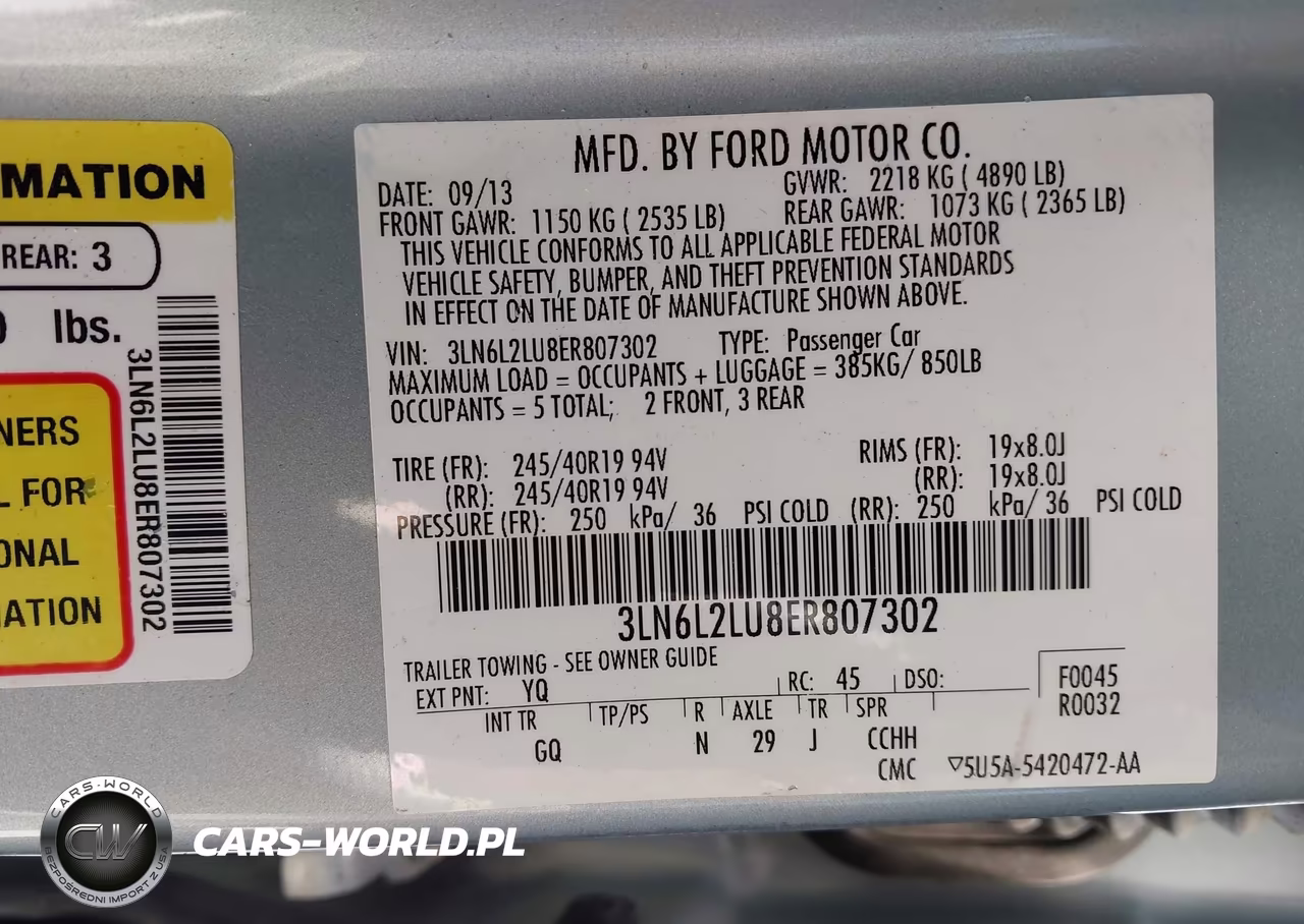 2014 Lincoln Mkz Hybrid VIN:3LN6L2LU8ER807302 - 9