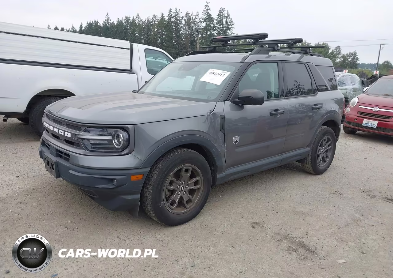 2021 Ford Bronco Sport Big Bend VIN:3FMCR9B64MRA09603 - 2