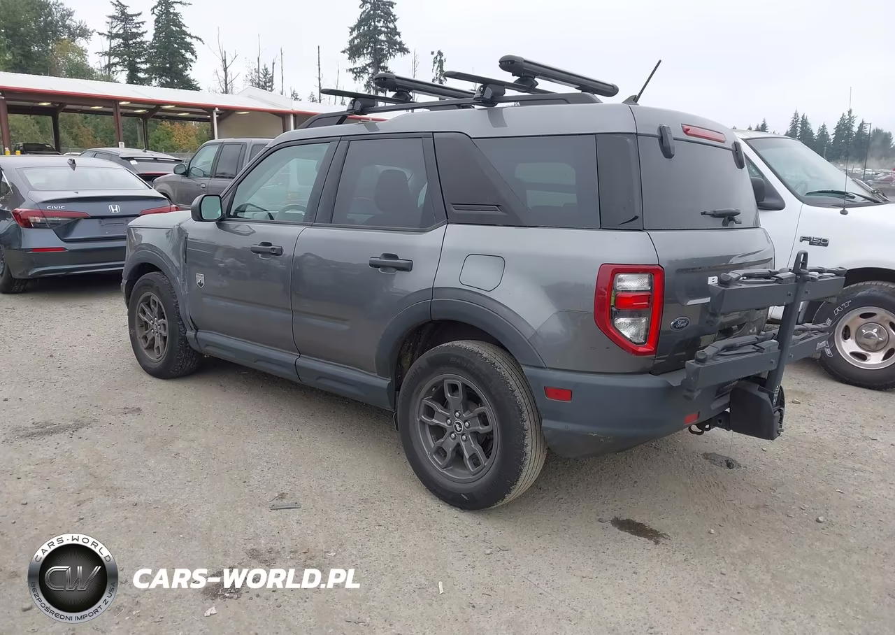 2021 Ford Bronco Sport Big Bend VIN:3FMCR9B64MRA09603 - 3