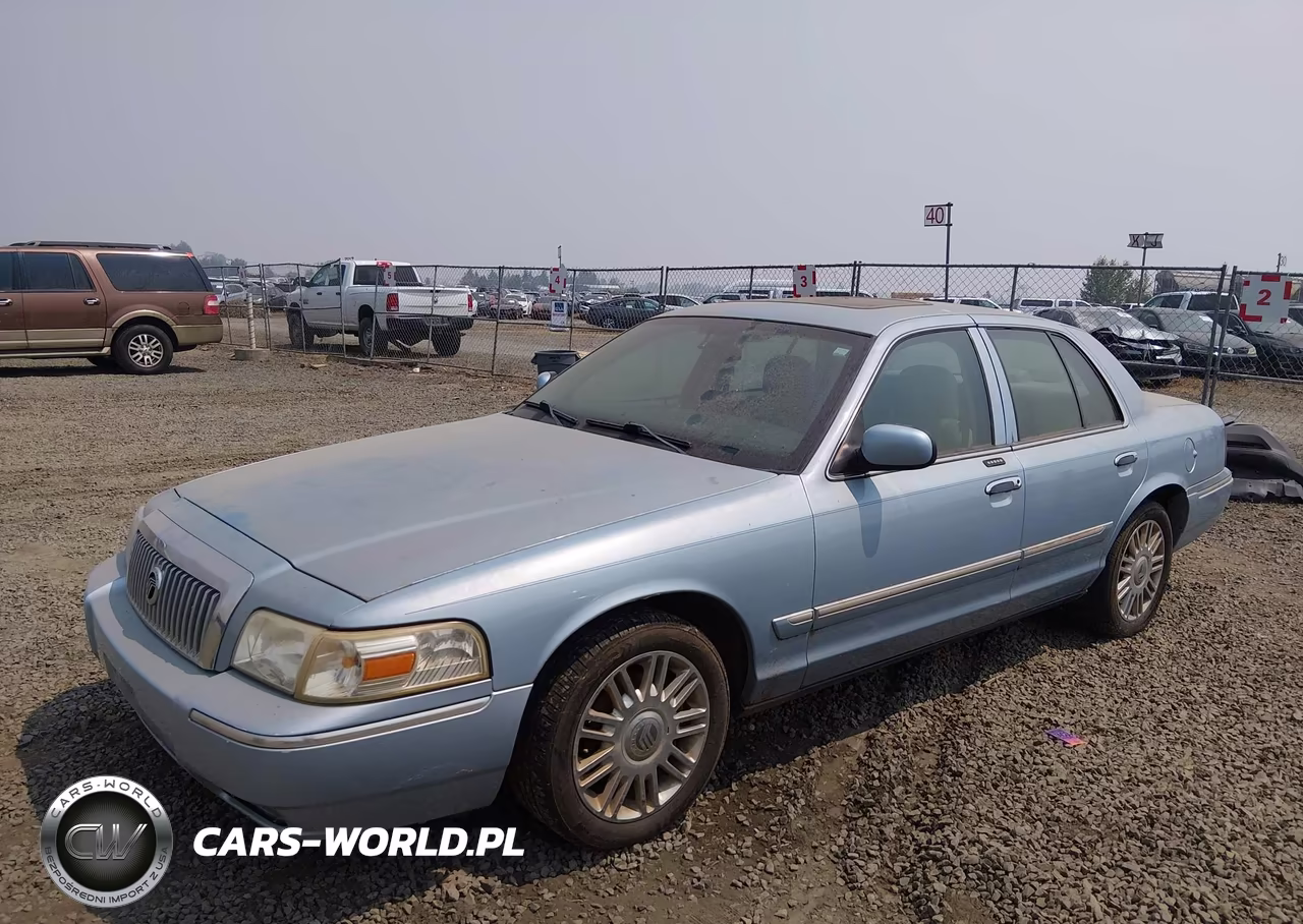 2008 Mercury Grand Marquis Ls VIN:2MHHM75V48X643809 - 2