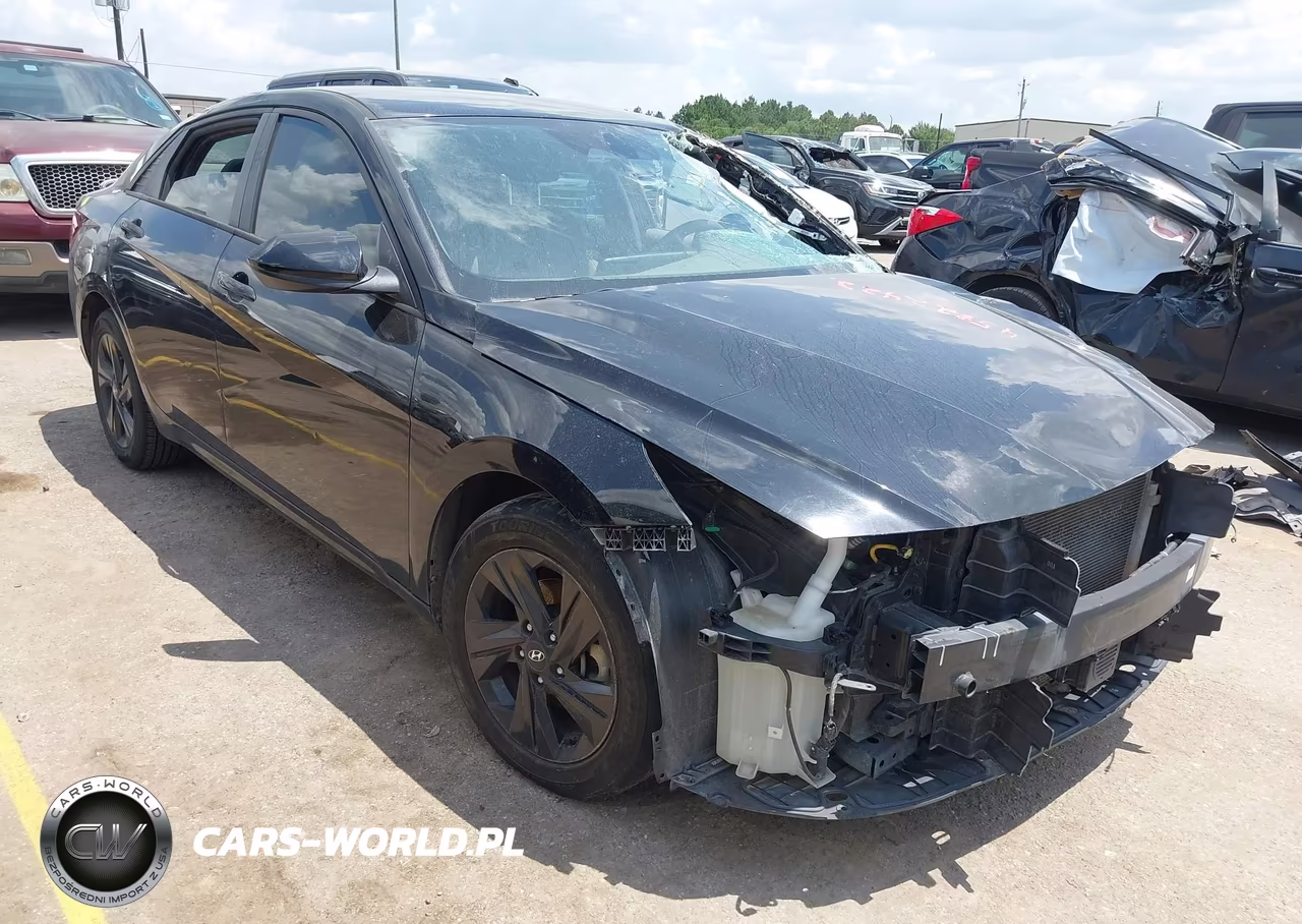 2022 Hyundai Elantra Hybrid Blue