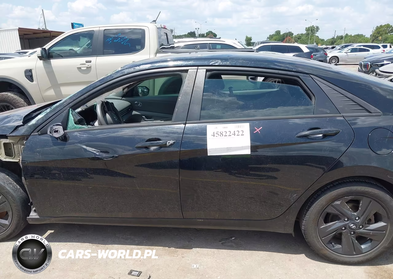 2022 Hyundai Elantra Hybrid Blue VIN:KMHLM4AJ2NU015109 - 15