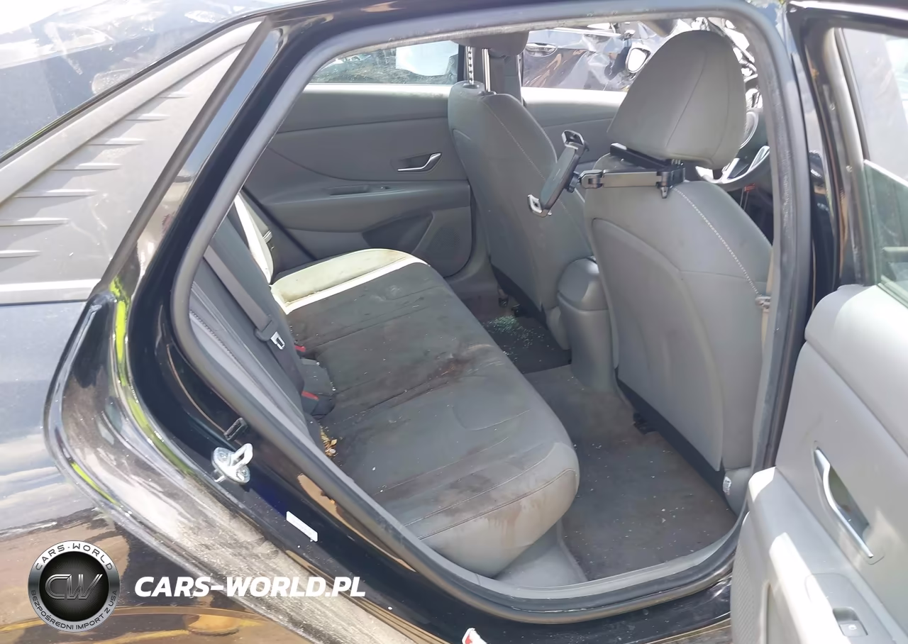 2022 Hyundai Elantra Hybrid Blue VIN:KMHLM4AJ2NU015109 - 8