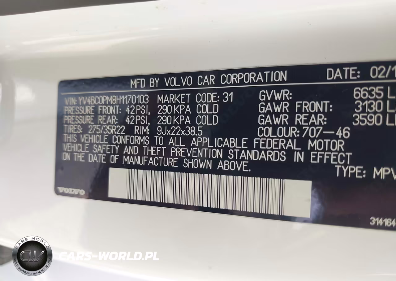 2017 Volvo Xc90 Hybrid T8 R-Design VIN:YV4BC0PM8H1170103 - 9