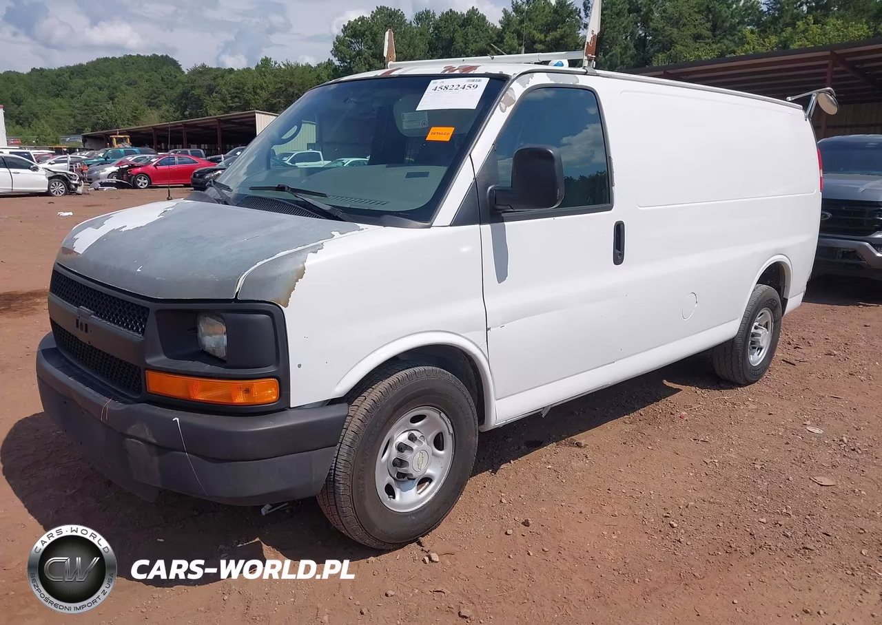 2009 Chevrolet Express Work Van VIN:1GCGG25CX91108481 - 2