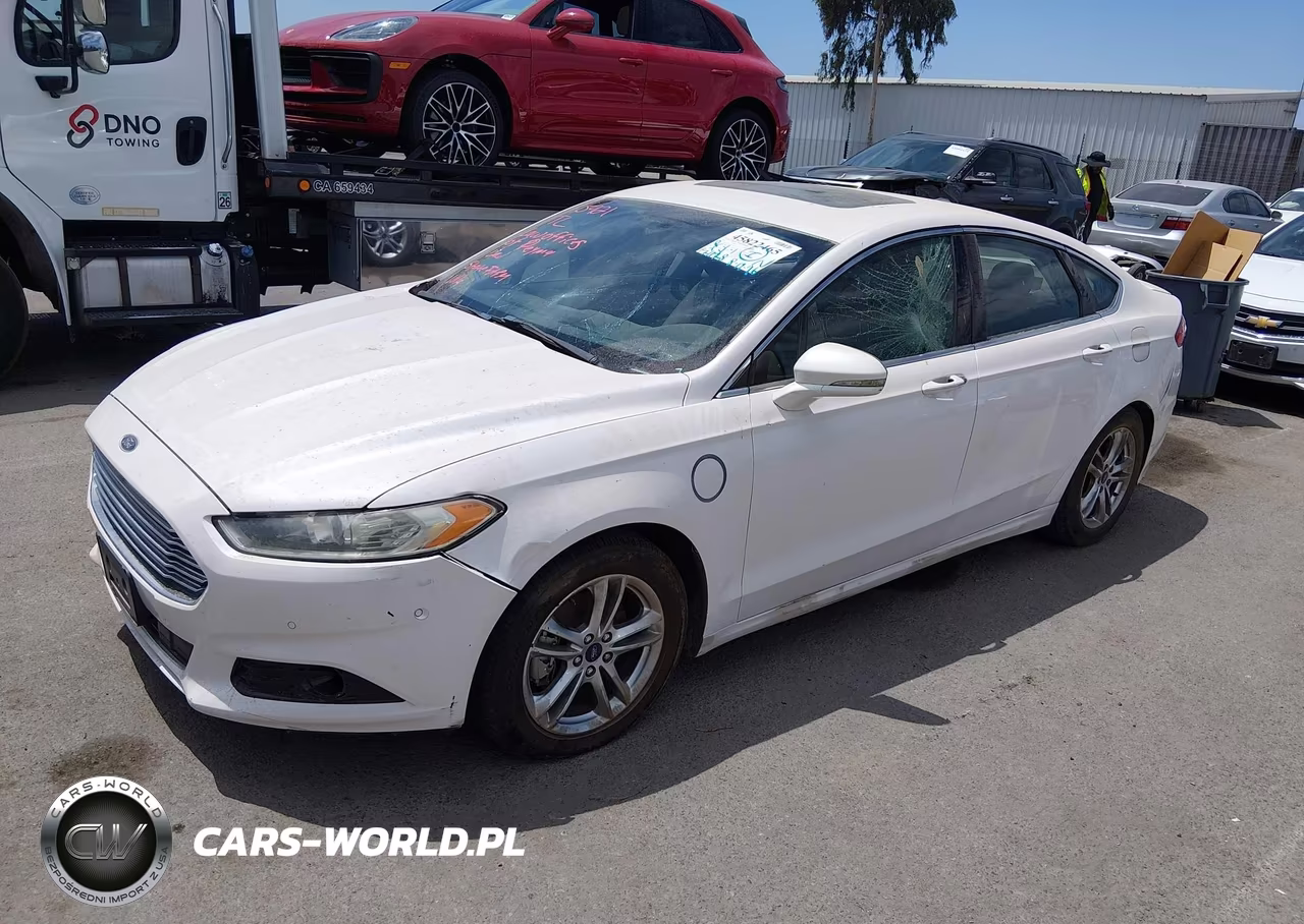 2016 Ford Fusion Energi Titanium VIN:3FA6P0SUXGR320500 - 2