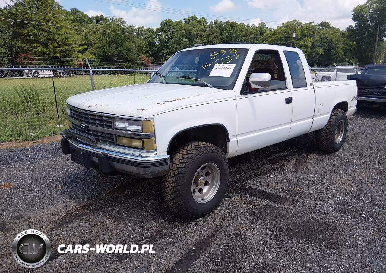 1993 Chevrolet Gmt-400 K1500 VIN:2GCEK19K9P1196187 - 2