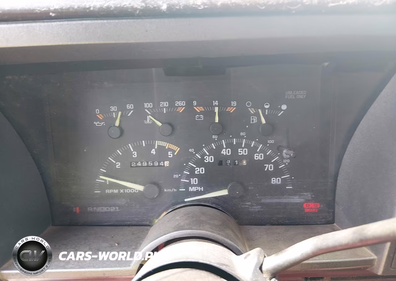1993 Chevrolet Gmt-400 K1500 VIN:2GCEK19K9P1196187 - 7