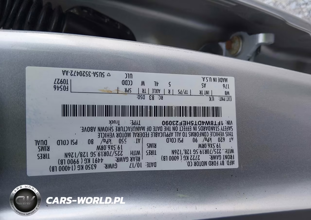 2017 Ford F-450 Xl VIN:1FT8W4DT5HEF23090 - 9