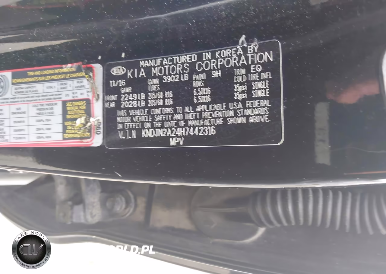 2017 Kia Soul VIN:KNDJN2A24H7442316 - 9