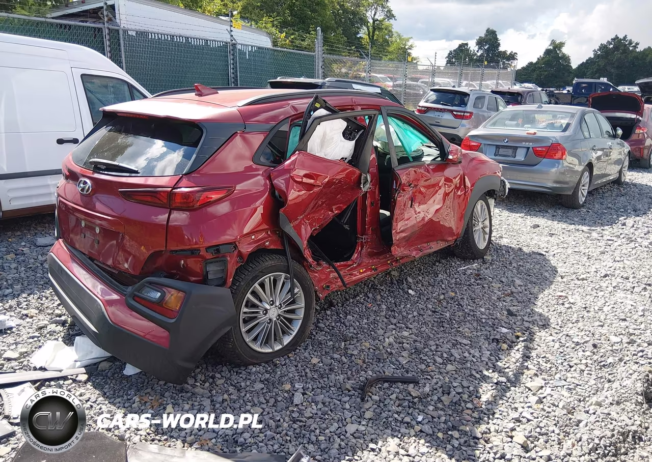 2019 Hyundai Kona Sel VIN:KM8K62AAXKU345988 - 4