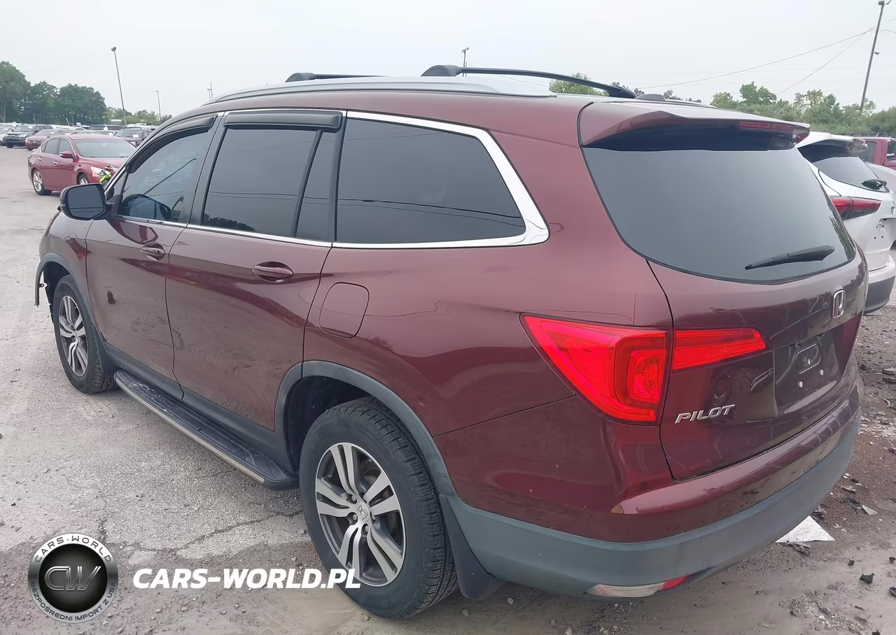 2018 Honda Pilot Ex-L VIN:5FNYF6H75JB012489 - 3