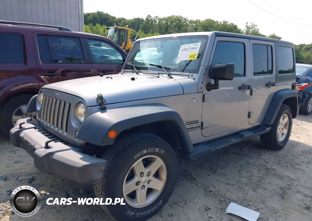 2015 Jeep Wrangler Unlimited Sport VIN:1C4BJWDG9FL745370 - 2