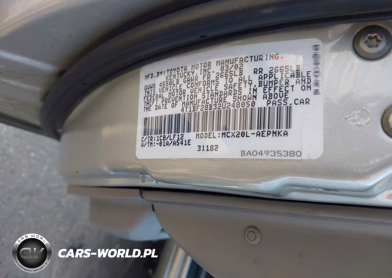 2002 Toyota Avalon Xl VIN:4T1BF28B32U248050 - 9