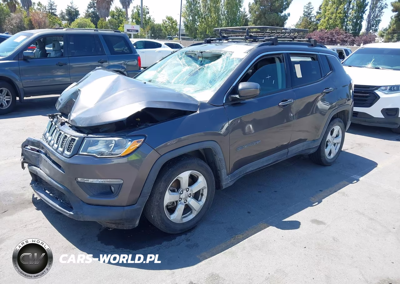 2018 Jeep Compass Latitude Fwd VIN:3C4NJCBB1JT469394 - 2