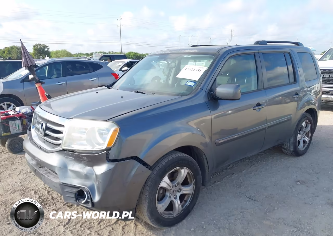 2013 Honda Pilot Ex-L VIN:5FNYF4H57DB047770 - 2