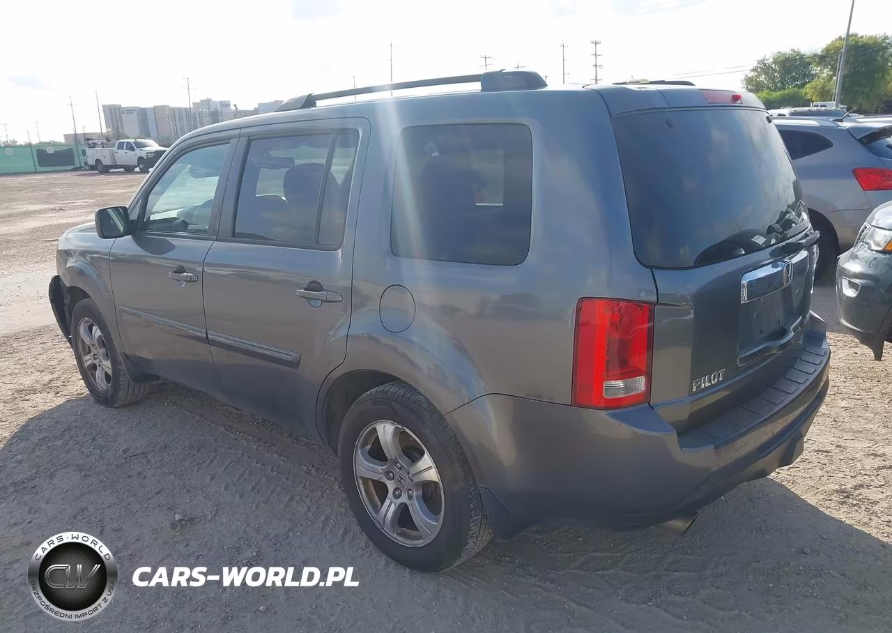 2013 Honda Pilot Ex-L VIN:5FNYF4H57DB047770 - 3