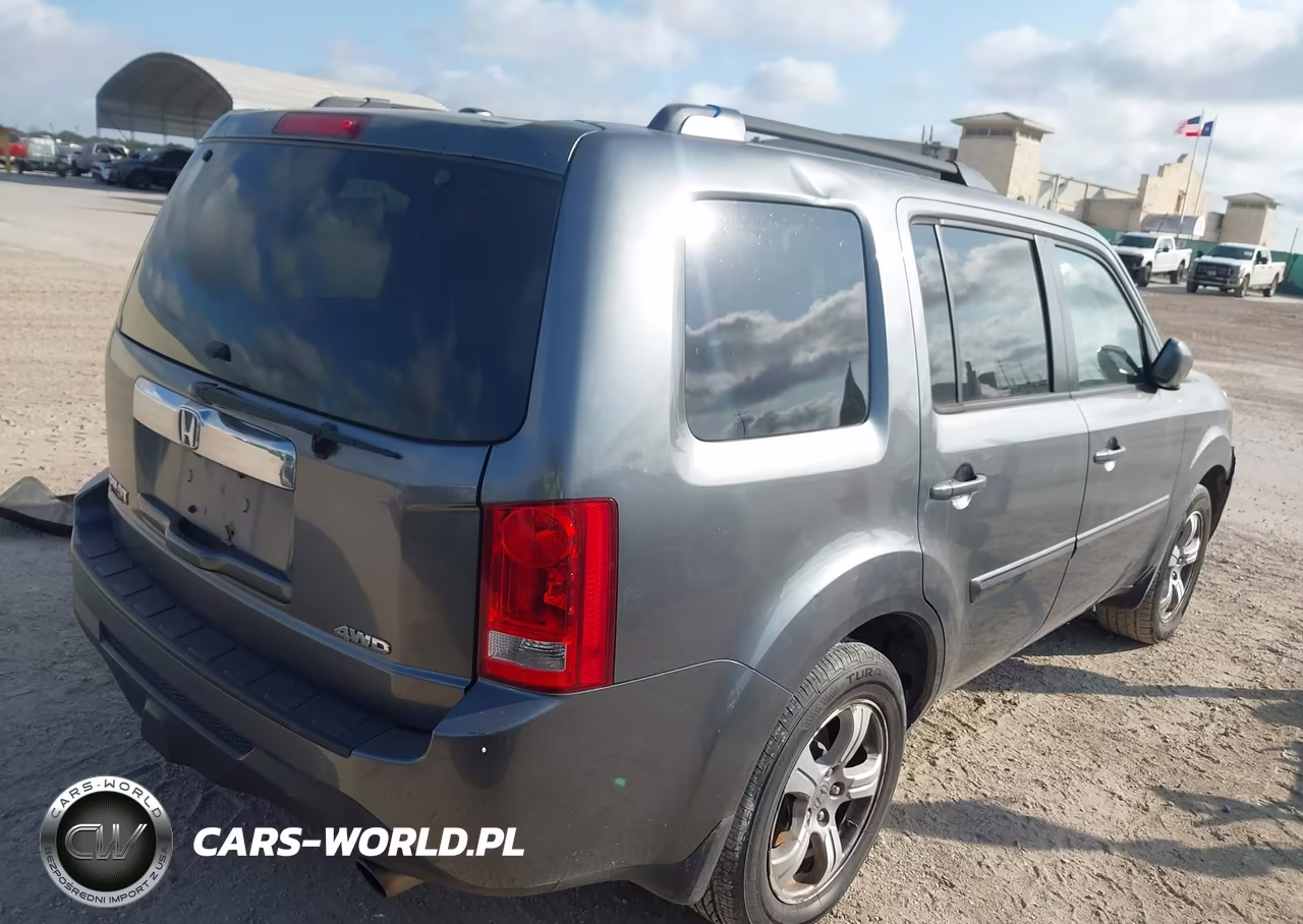 2013 Honda Pilot Ex-L VIN:5FNYF4H57DB047770 - 4