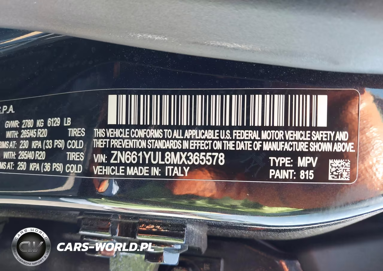 2021 Maserati Levante S Granlusso VIN:ZN661YUL8MX365578 - 9