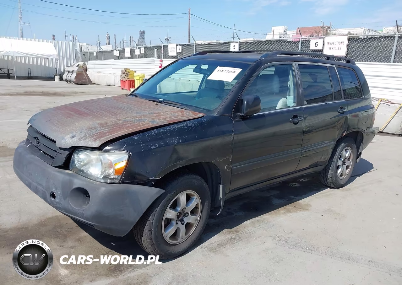 2006 Toyota Highlander V6 VIN:JTEDP21A560123927 - 2