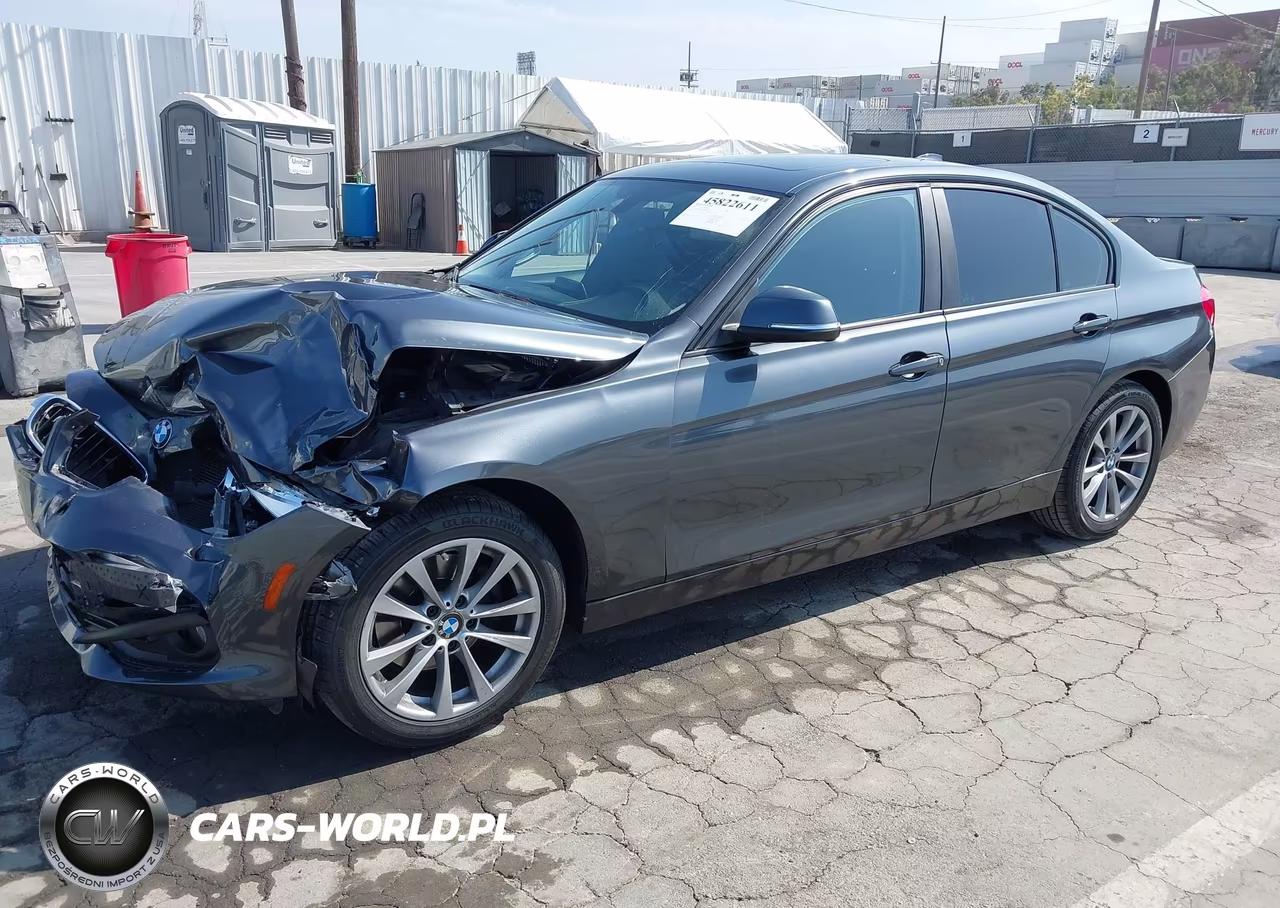 2017 BMW 320I VIN:WBA8A9C55HK620478 - 2